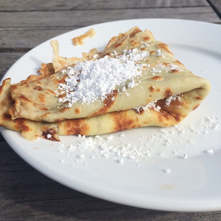 Crepe with Nutella Valentina Rose Costa Rica Nutrition Blog 